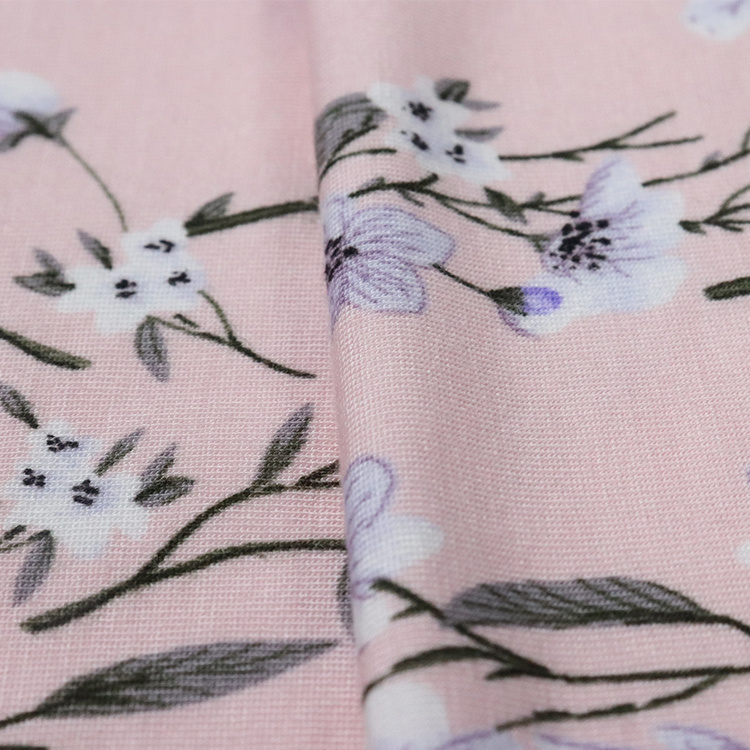 200GSM Lenzing Modal Spandex Jersey, Reactive Printing for T-Shirt