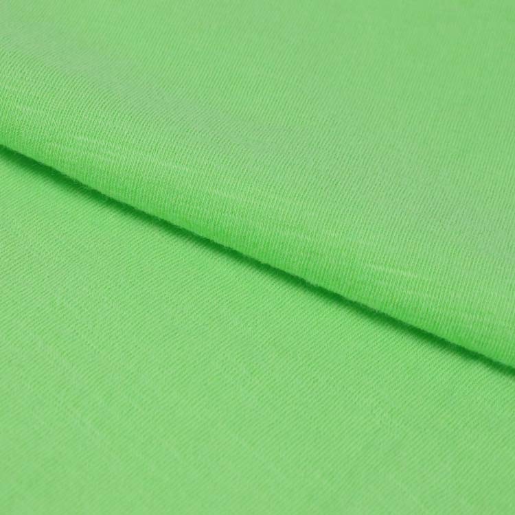 Cotton Slub Spandex Jersey Cotton Knitted Fabric