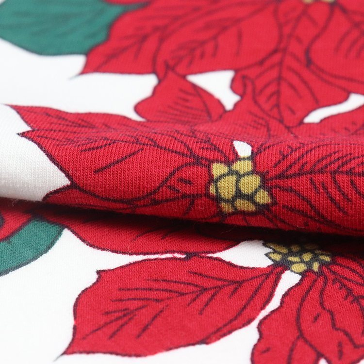 Cotton Spandex Jersey, Reactive Print Fabric for Garment