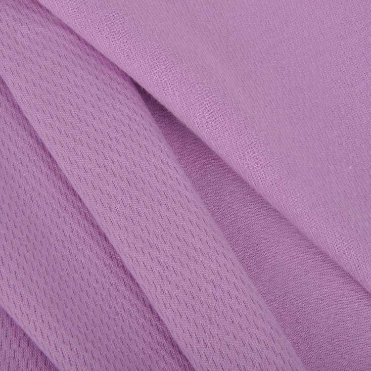 50s 100 Cotton Pique Mesh Interlock, Functional Fabric for Sport
