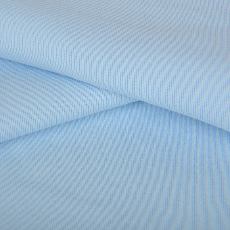 40S Cotton Polyester, 1*1 rib, Sorona fabric, 260GSM