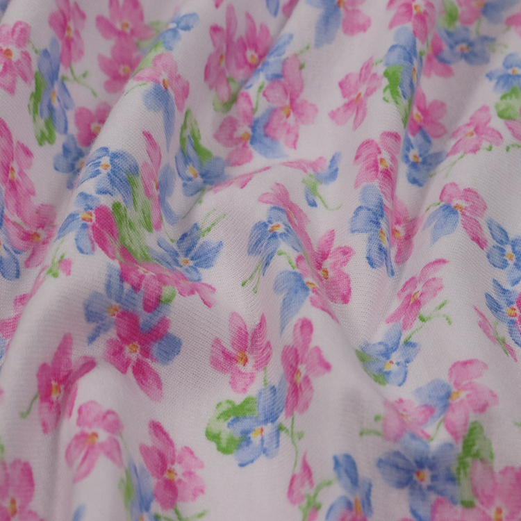 40S C/R Spandex Jersey, Sleepwear Knitted Fabric, Printed Fabric