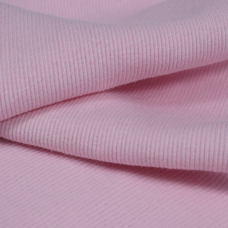 40s Cotton Viscose Spandex Rib, C/R60/40 2*2, 180GSM