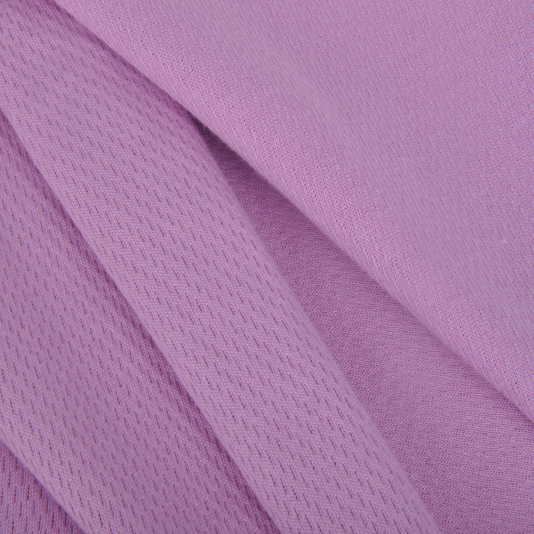 50s 100 Cotton Pique Mesh Interlock, Functional Fabric for Sport