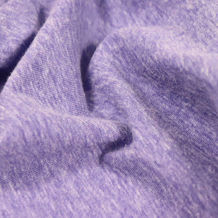 32S Linen Rayon/viscose Spandex Jersey, Garment Fabric,190GSM