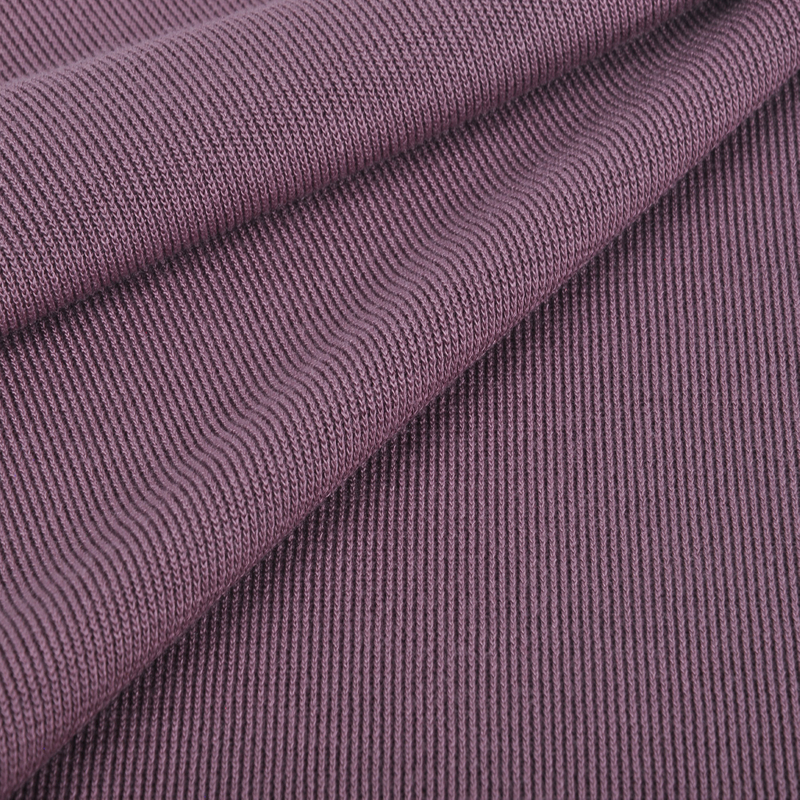 32S Modal Polyester Blended Rib, MR/T, 260GSM