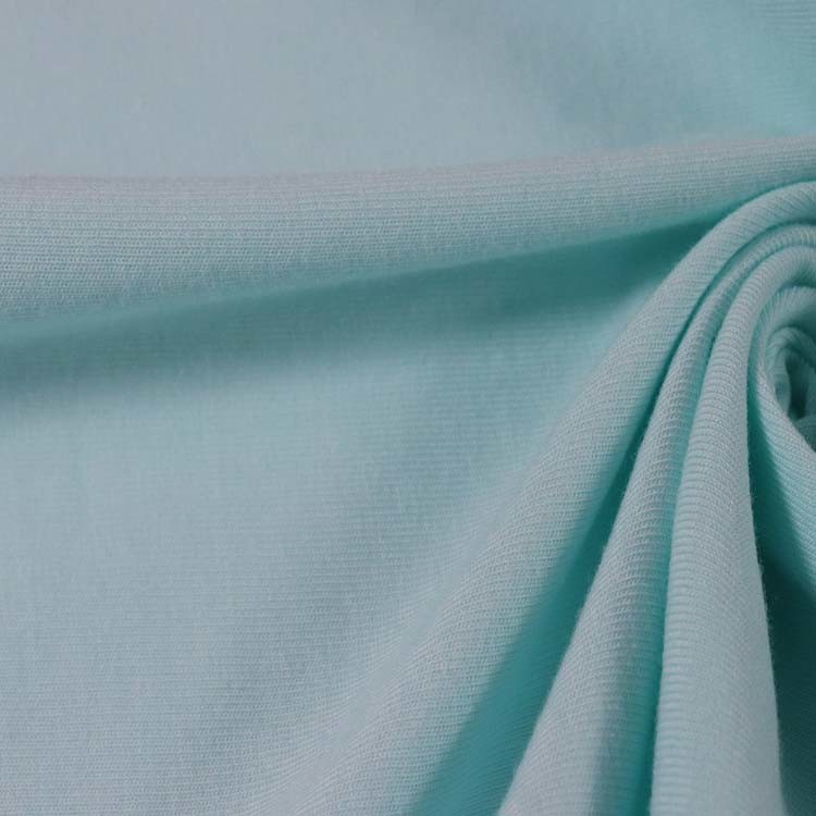 180GSM Mentha/Cotton Spandex Jersey, Knitted Fabric