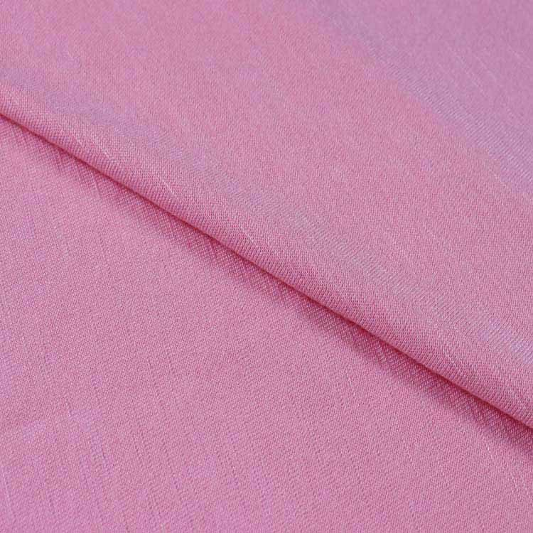 200GSM Viscose, Rayon Spandex Jersey, Slub Knitting Fabric