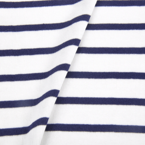 Xt-21st Combed Cotton Spandex Rib 2*2 Yarn Dyed, Stripe