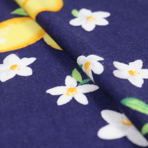 190GSM Viscose (Rayon) Siro Spandex Jersey, Reactive Print