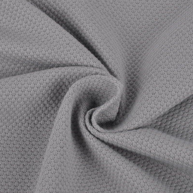 32S Bamboo Cotton Elastic Pique Mesh, 190GSM, Fabric for Polo T-Shirt