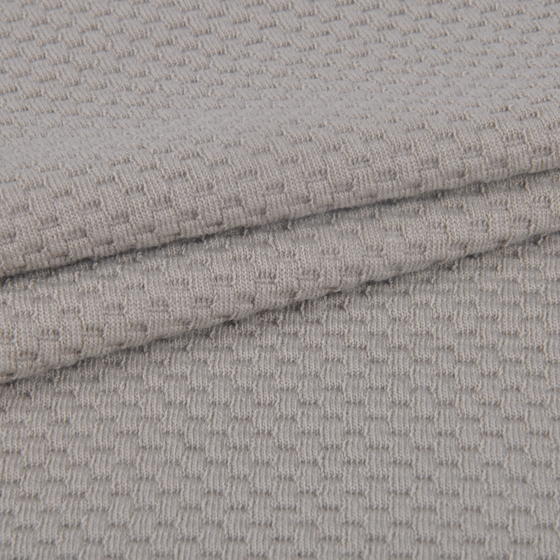 32S TR Polyester/Cotton Elastic Pique Mesh, 290GSM, Fabric for Polo T-Shirt