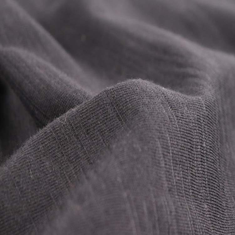 100% Cotton Slub Single Jersey, 190GSM