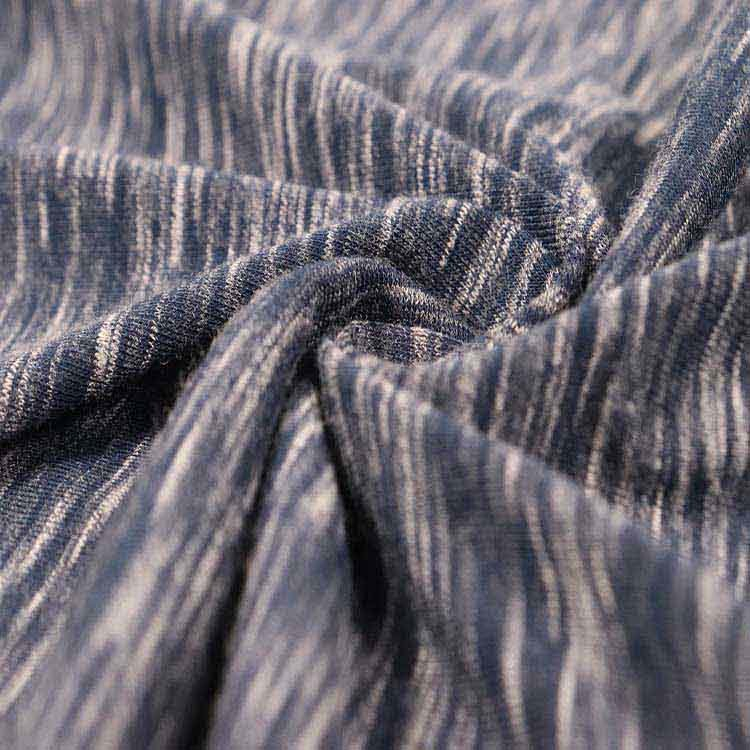 T/R Spandex Jersey, Poly/Viscose Knitting Fabric, Space Dye
