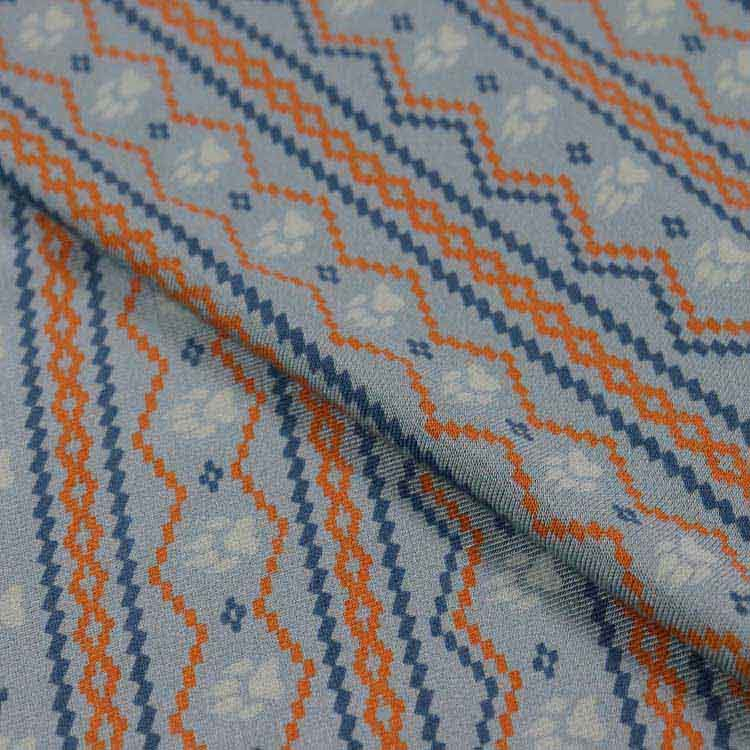 Xt-46 Bamboo Spandex Jersey 230GSM Knitted, Reactive Print, Compact Yarn, Anti-Pilling