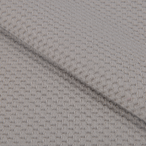 32S TR Polyester/Cotton Elastic Pique Mesh, 290GSM, Fabric for Polo T-Shirt