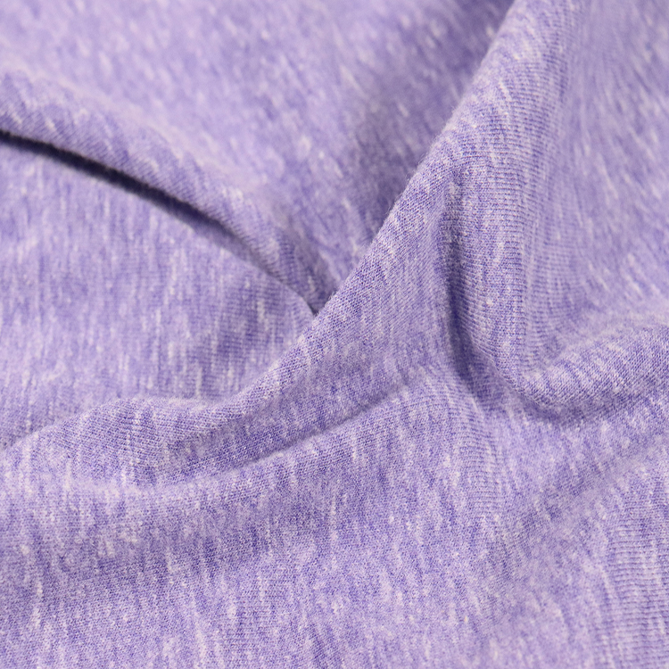 32S Linen Rayon/viscose Spandex Jersey, Garment Fabric,190GSM