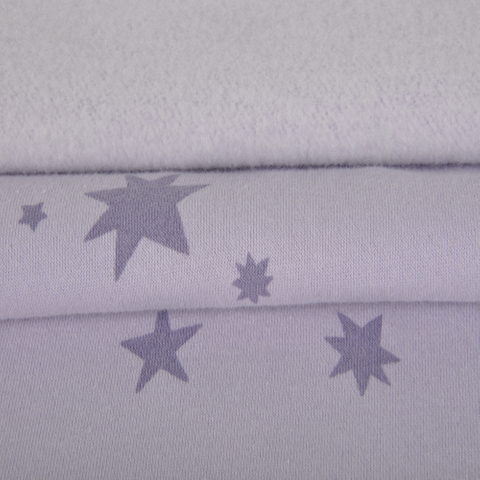 CVC Fleece, Brushed, Knitted Garment Fabric