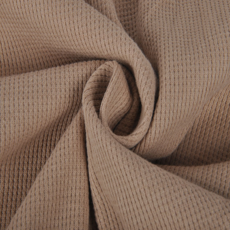 CVC Waffle Check, Knitting Fabric 