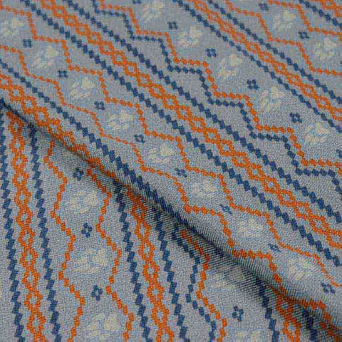 Xt-46 Bamboo Spandex Jersey 230GSM Knitted, Reactive Print, Compact Yarn, Anti-Pilling