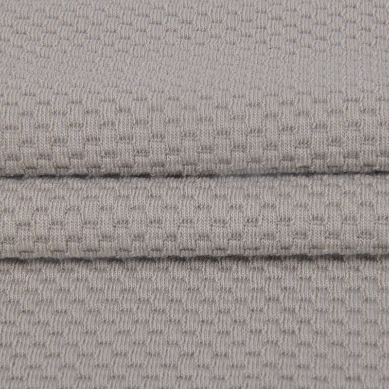 32S TR Polyester/Cotton Elastic Pique Mesh, 290GSM, Fabric for Polo T-Shirt