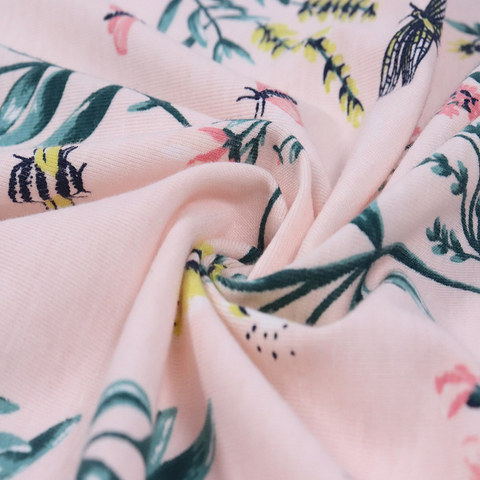 32s Tr Spandex Jersey, Printed Sleepwear Fabric