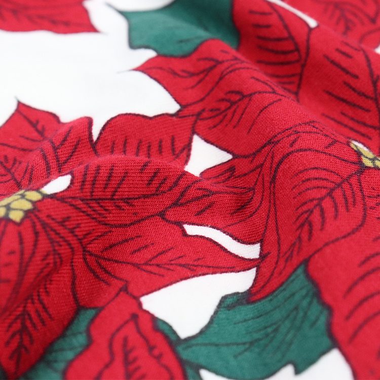 Cotton Spandex Jersey, Reactive Print Fabric for Garment