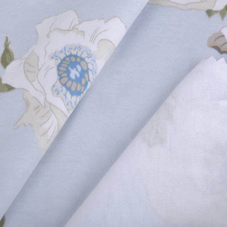 50%Bamboo 50%Cotton Interlock, Knitting Fabric for Underwear, Singeing