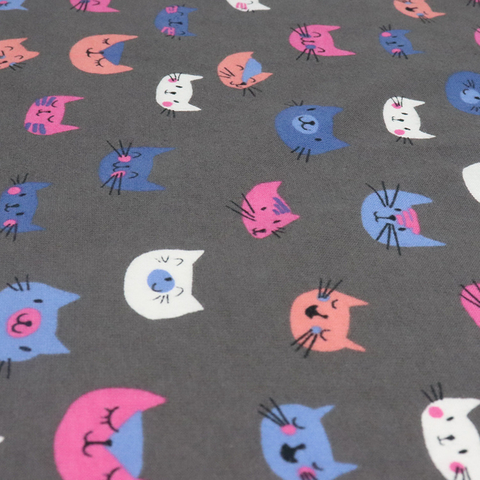 100% Organic Cotton Jersey, Eco-Friendly Fabric, Reactive Print