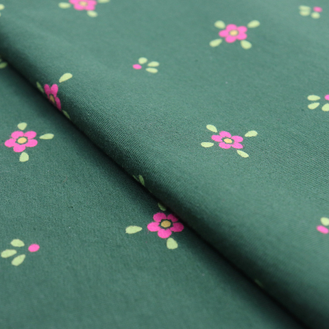 260GSM Organic Cotton Fleece, Discharge Print