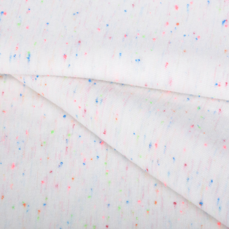 Polyester Rayon Spandex Jersey, Knicker Yarn, Knitting Fabric