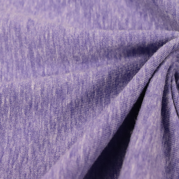 32S Linen Rayon/viscose Spandex Jersey, Garment Fabric,190GSM