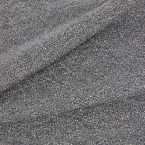 200g C/R Elastic French Terry, Blushed, Heather Grey