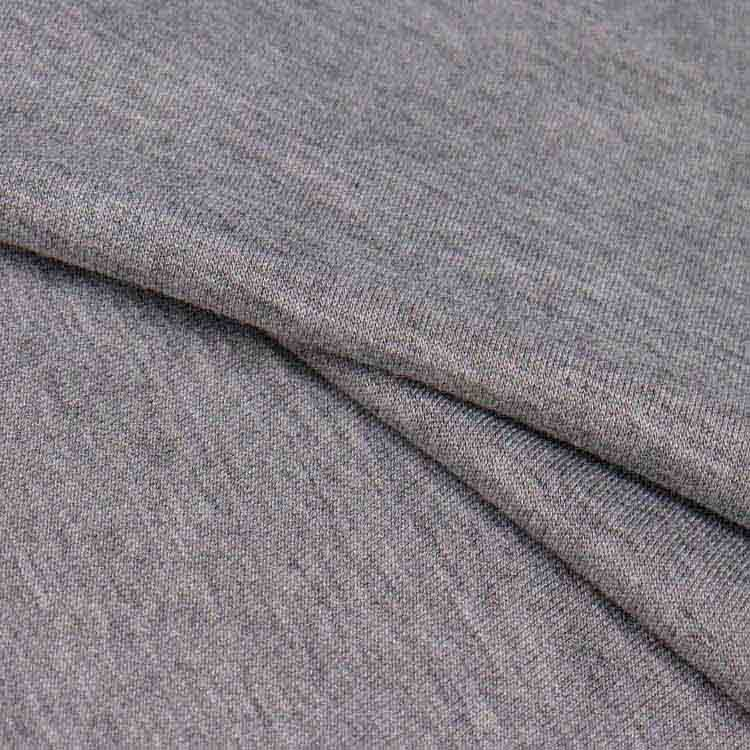 Viscose, Rayon Spandex Jersey, Light Melange Fabric, 180GSM