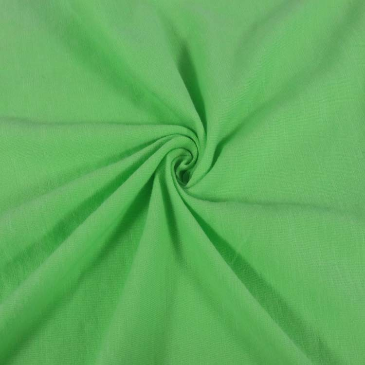 Cotton Slub Spandex Jersey Cotton Knitted Fabric