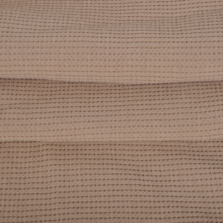 CVC Waffle Check, Knitting Fabric 
