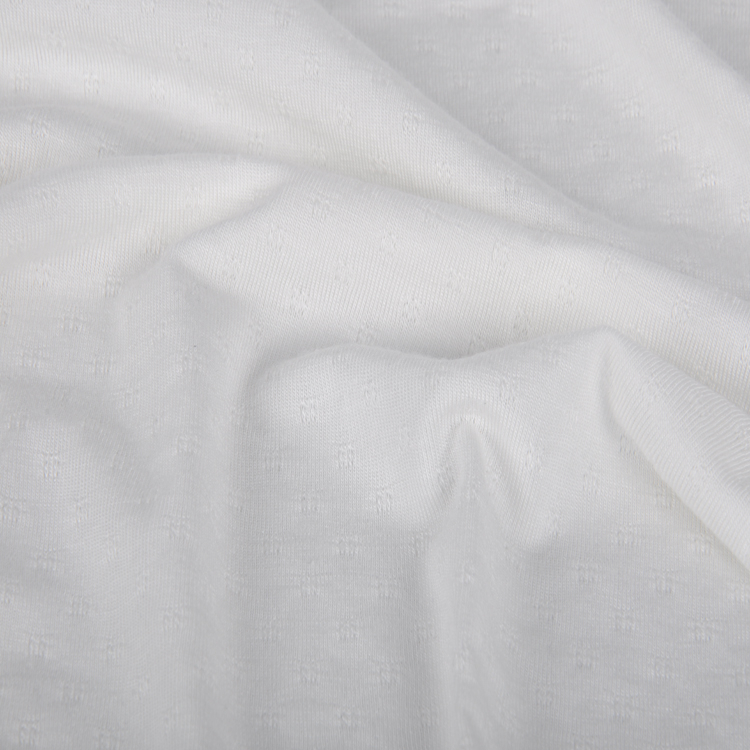Modal Spandex Jacquard，Sleepwear Knitting Fabric 