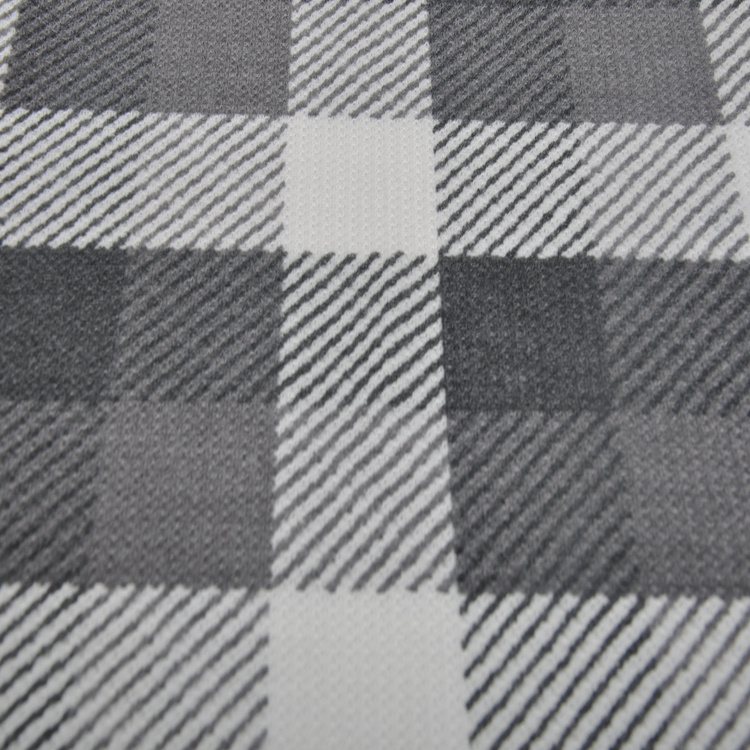 Tr Spandex Waffle Check, Polyester Rayon Knitted Fabric for Garment