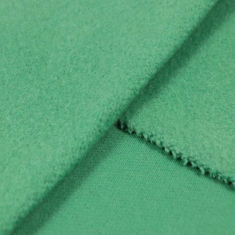 320GSM CVC Fleece Fabric, Terry, Brushed