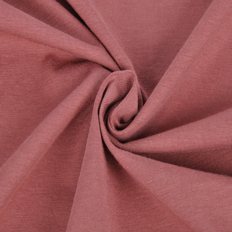 Cotton Lenzing Modal Spandex Jersey, Singeing, Knitted Fabric for Garments