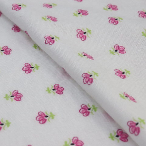 40s T/R Interlock, Pigement Print, Poly/Viscose Knitting Fabric