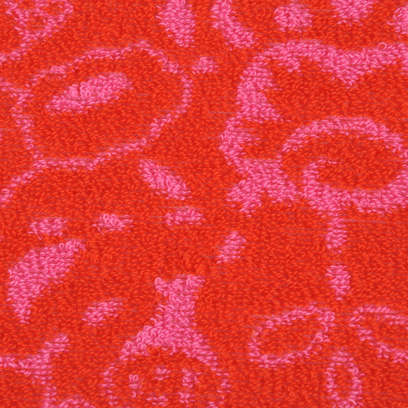 32S CT Organic Cotton/Polyester Jacquard Loop Terry, Cotton Blended with Polyester for Garments, 280GSM 