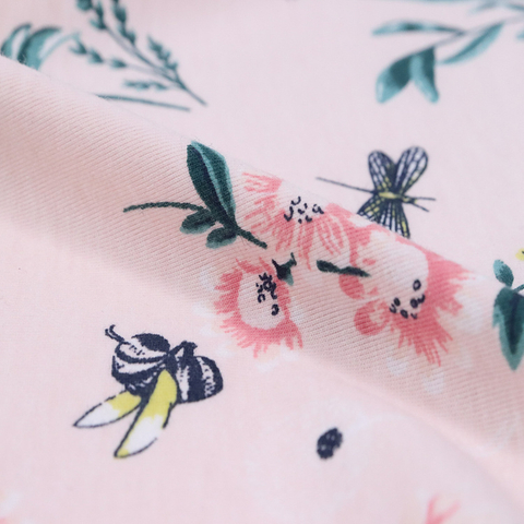 32s Tr Spandex Jersey, Printed Sleepwear Fabric