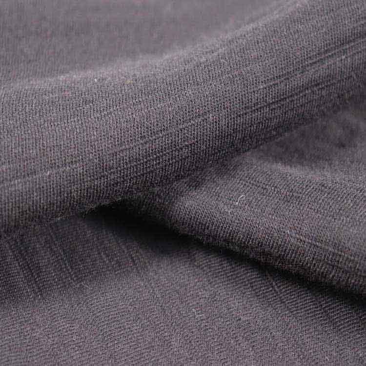 100% Cotton Slub Single Jersey, 190GSM