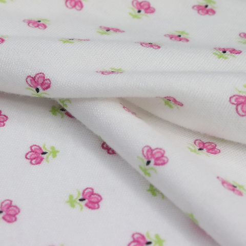 40s T/R Interlock, Pigement Print, Poly/Viscose Knitting Fabric