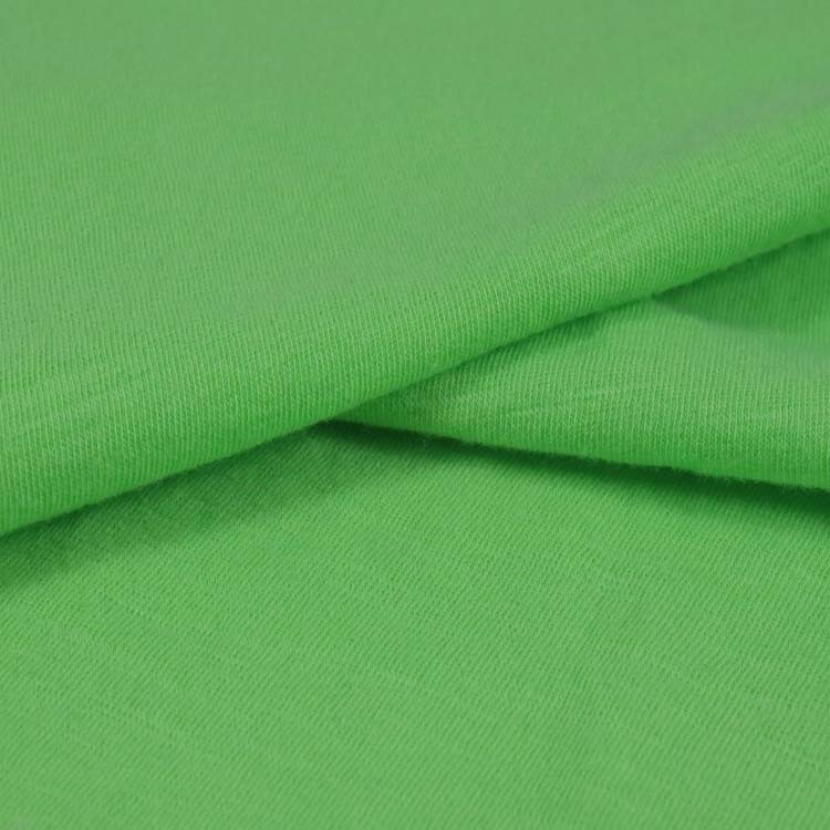 Cotton Slub Spandex Jersey Cotton Knitted Fabric
