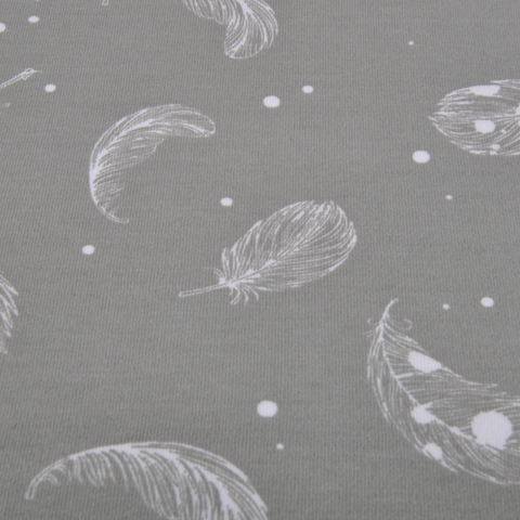 100% Cotton Rib, 1*1 Rib Fabric for Sleepwear, Reactive Print